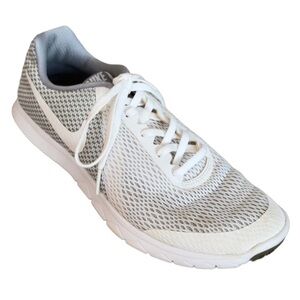 Nike Flex Athletic Shoes Experience Run 6 Training Womens Gray White Size 8.5